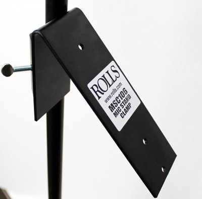 美製ROLLS MSC106微型專業麥克風架固定夾/可用於大多數ROLLS產品