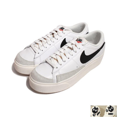 BLAZER LOW PLATFORM 白黑 厚底 增高 小白鞋 女生鞋 DJ0292-101