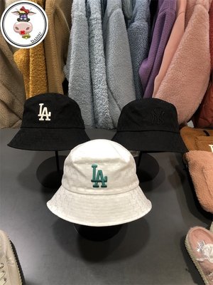 高街潮品韓國專柜MLB棒球帽男女同款20新款老花滿標漁夫帽盆帽32CPH3處理