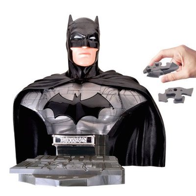 金錢貓雜貨 全新 DC 3D立體拼圖 Puzzle Fun 正義聯盟 6" BATMAN 蝙蝠俠