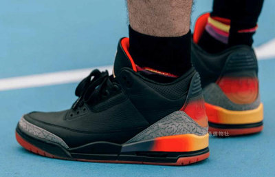 J Balvin × Nike Air Jordan 3 Retro SP 聯名款FN0344-001。太陽選物社