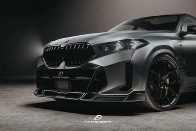 【政銓企業有限公司】BMW G06 X6 LCI 小改款 專用 FD品牌 高品質 CARBON  碳纖維 卡夢 前下巴