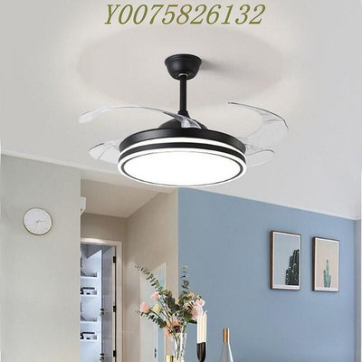 特價風扇燈隱形餐廳客廳臥室吊扇燈現代簡約家用變頻一體風扇吊燈