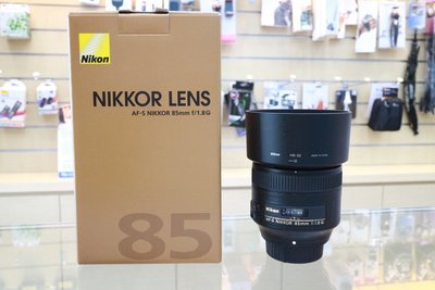 【日產旗艦】Nikon AF-S FX Nikkor 85mm F1.8 G F1.8G 平行輸入 大光圈 人像定焦鏡