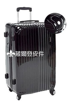 《 補貨中缺貨葳爾登》EasyFlyer名將24吋硬殼鏡面登機箱360度旅行箱防水行李箱24吋M8015黑色