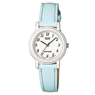 【CASIO 專賣店】LQ-139L-2B • 生活防水 • 多種錶帶配色可供選擇 • 粉彩設計 • 真皮錶帶