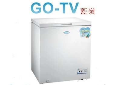 【GO-TV】TECO東元 148上掀式冷凍櫃(RL1482W) 全區配送