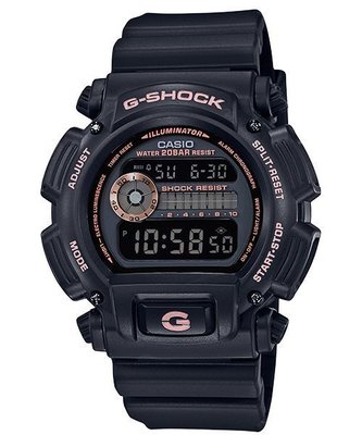 CASIO手錶公司貨G-SHOC復刻經典DW-9052GBX-1A4玫瑰金附發票 DW-9052