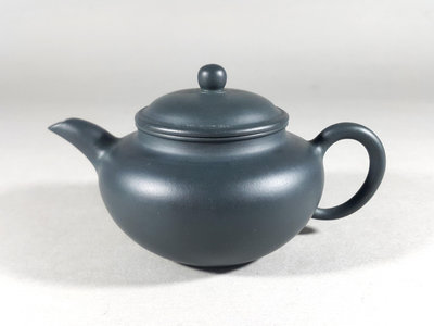 [銀九藝] 早期紫砂壺 荊溪惠孟臣製 綠泥 手工壺 茶壺