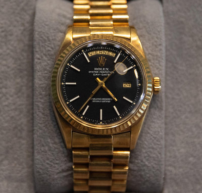 【Tw Watch】勞力士 Rolex 1803 Day-Date 特殊紅毛面 經典收藏