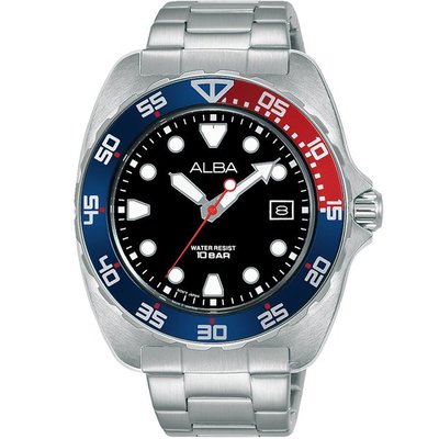 ALBA 雅柏 潛水風格潮流腕錶-VJ42-X317D(AS9M99X1)