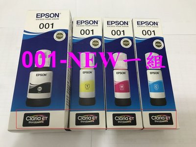 【墨水】EPSON T03Y100/保證原廠 001系列 四色一組 :L6170/L6190/L4150/L4160