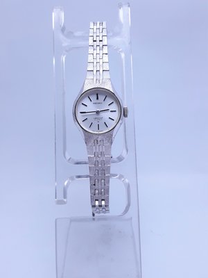 SEIKO精工.型號:1140-0220,不鏽鋼手動機械女錶