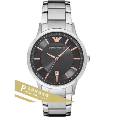 雅格時尚精品代購EMPORIO ARMANI 阿曼尼手錶AR11179 經典義式風格簡約腕錶 手錶