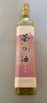 祥記~茶仔油(苦茶油)500ml/罐