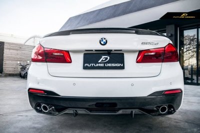 【政銓企業有限公司】BMW G30 全車系高品質 P款 抽真空 碳纖維 卡夢 尾翼 現貨供應 免費安裝 歡迎比較品質