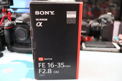 SONY  FE16-35mm F2.8 GM 9.5成新 水貨