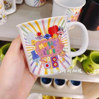 【熱賣下殺價】新加坡環球影城代購 魔發精靈波比正品馬克杯陶瓷杯