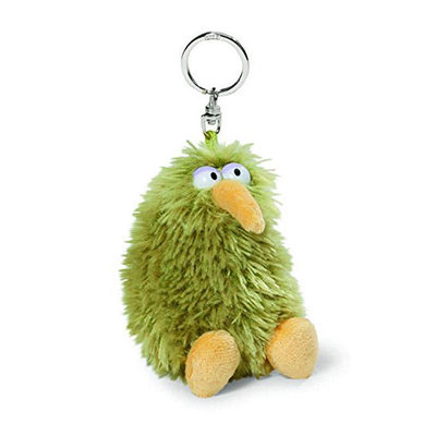 【現貨】德國NICI掛件正品幾維鳥kiwi鳥鑰匙扣毛絨掛件包包掛飾公仔奇異鳥