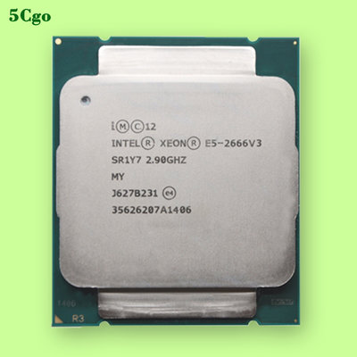 5Cgo【含稅】原裝拆機Intel/英特爾 E5-2666V3 2673/76/96/78/97 2699V3 CPU