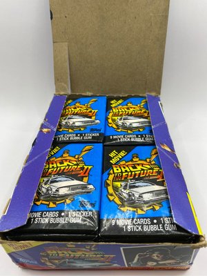 1989 Topps Back To The Future II Wax Pack 回到未來2 電影卡包 單包