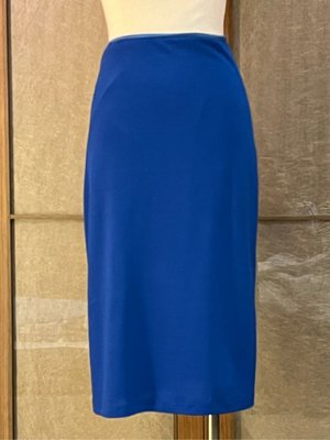 藍色窄裙
