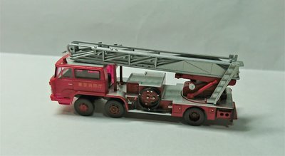 KV卡站 TOMYTEC 多美 鐵道模型系列 東京消防廳 日野雲梯消防車 非常精緻 已絕版