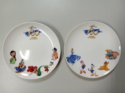 Disney 迪士尼 100周年餐盤