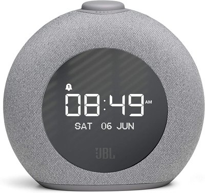 【竭力萊姆】全新 一年保固 JBL HORIZON 2 灰色 多功能藍牙喇叭 鬧鐘 FM收音機 雙USB 充電孔