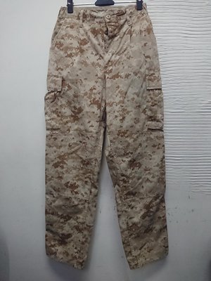 美國海軍陸戰隊 USMC MCCUU.DESERT MARPAT沙漠數位迷彩褲多種尺寸.直購含運