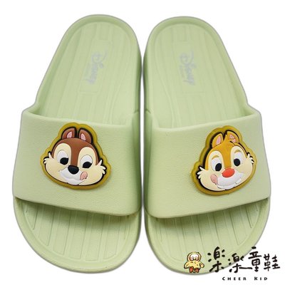 【樂樂童鞋】台灣製迪士尼卡通防水拖鞋-奇奇蒂蒂 另有小熊維尼可選 D112-1 - 台灣製童鞋 台灣製 MIT童鞋