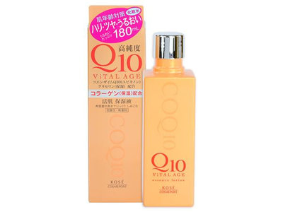 【KOSE 高絲】Q10 緊緻活膚化妝水 180ml