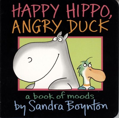 ＊小貝比的家＊HAPPY HIPPO ANGRY DUCK/硬頁/3-4歲小班/情緒管理