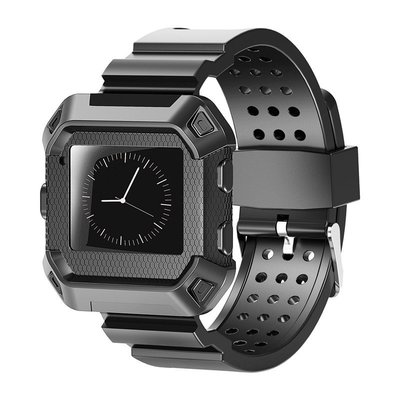 fitbit blaze智能手錶替換腕帶全包運動款防摔防水個性潮設計blaze錶帶非原裝款獨家設計國外爆款錶帶替換帶1