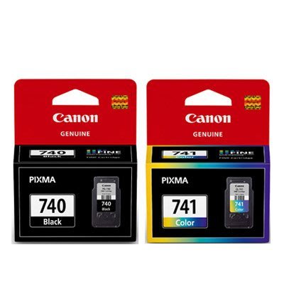 【免比價】CANON PG-740 + CL-741 原廠墨水匣組合(1黑1彩) 盒裝公司貨 共兩顆