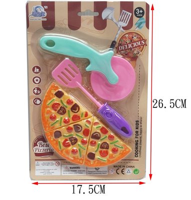 佳佳玩具 ------ PIZZA 披薩 模型 玩具 兒童扮家家酒 套裝組 廚房遊戲 小廚師【CF144324】