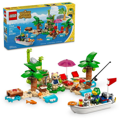 積木總動員 LEGO 樂高 77048 動物森友會 航平的乘船旅行 外盒:34.5*19*6cm 233pcs 任天堂