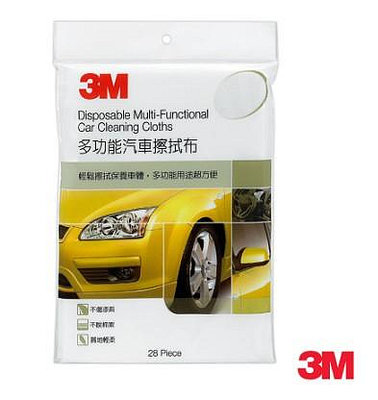 【限時優惠價】3M 1013 多功能汽車擦拭布 (28片)