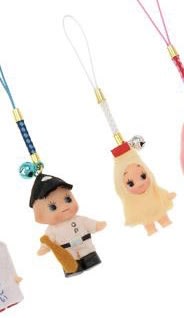 §A-mon日本雜貨屋§日本正版公仔 Q比娃娃變身吊飾  塑膠吊飾  野球 現貨