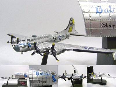 【戰爭模型】B-17 Flying Fortress 美國 空中堡壘 重型轟炸機~英烈歲月~全新現貨特惠價!~
