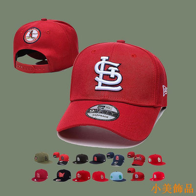 小美飾品MLB 聖路易紅雀隊 St. Louis Cardinals 遮陽時尚潮帽 棒球帽 防晒帽 沙灘帽 男女通用