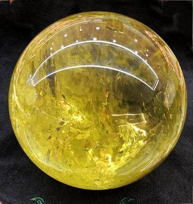 光工水晶阿賽斯特萊 正品純天然黃水晶球擺件16.5cm提升靈性水晶阿賽斯特萊梵天透體梅爾卡巴揚升松果體第三眼6.25kg