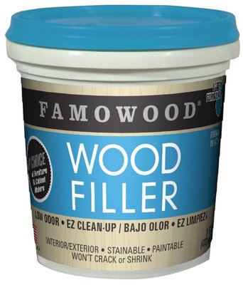 [台中電腦調色中心] FAMOWOOD美國仿木補土 水性木質補土 木料 木材 木工修補 填縫