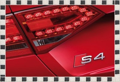 ╭°⊙瑞比⊙°╮現貨 Audi S4 S5 後行李箱蓋標誌 LOGO 貼標 A4 A5