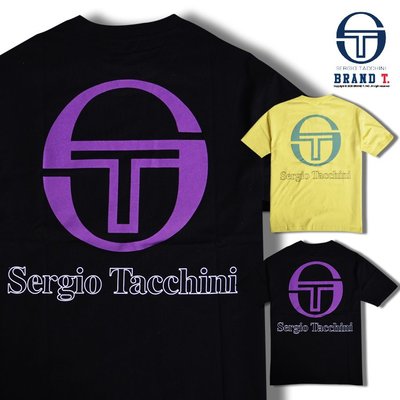 【Brand T】SERGIO TACCHINI BIG ST LOGO S/S TEE 刺繡 短T 義大利 網球 2色