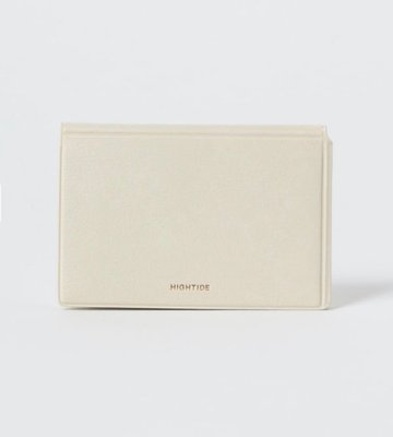 現貨熱銷-現貨BEAMS JAPAN X HIGHTIDE 20SS富士山圖案皮質名片夾錢包 卡包爆款