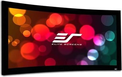 《名展影音》 Elite Screens 億立 Curve120WH1 120吋 16:9 頂級弧形固定框架幕-4k劇院