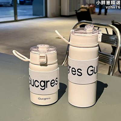 廠家出貨無印良品不鏽鋼保溫杯男女學生可攜式水瓶帶茶格大容量高顏值水杯子