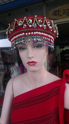 *原住民服飾...麗琦名坊*....泰雅族公主帽
