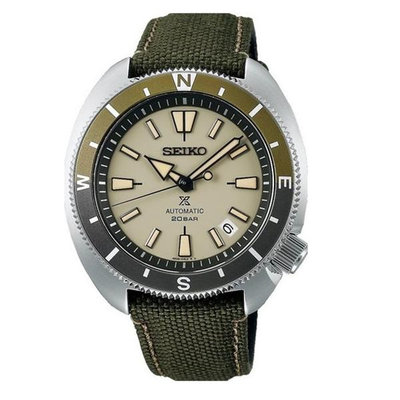 「官方授權」SEIKO精工 Proxpex 男 皮帶潛水機械腕錶 (SRPG13K1) 42.4mm SK008
